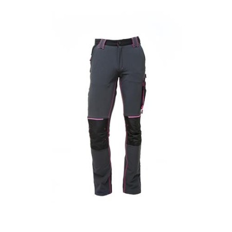 PANTALON MUJER SLIM FIT LADY GREY FUCSIA/CARB T.S