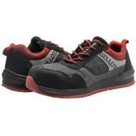 ZAPATO STREET NEGRO/ROJO 72350 BR S1P T-46