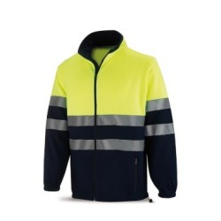 CHAQUETA POLAR ALTA VISIBILIDAD BICOLOR T.2XL