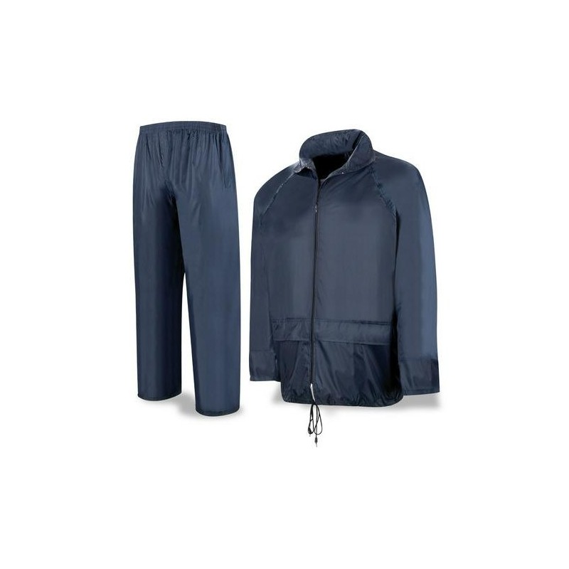 TRAJE AGUA INGENIERO POLIESTER/PVC AZUL T.S 188TAI