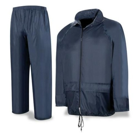 TRAJE AGUA INGENIERO POLIESTER/PVC AZUL T.XL