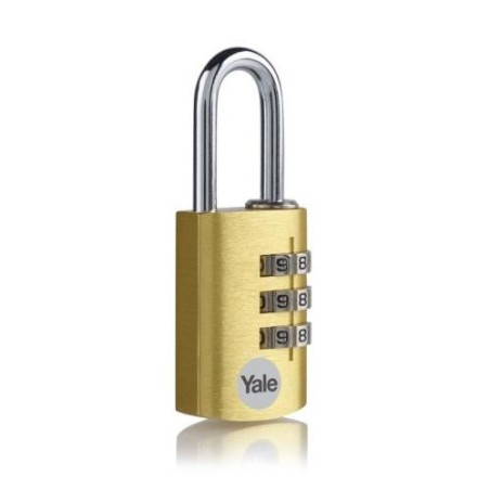 CANDADO COMBIN. ALUM. 40MM. DORADO YE3CB/38/131/GO