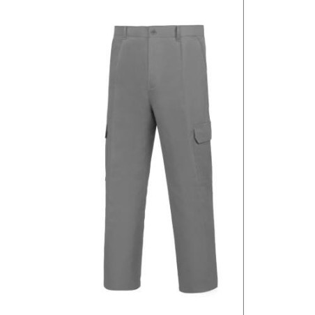 PANTALON MULTIBOLSILLOS TERGAL GRIS 42