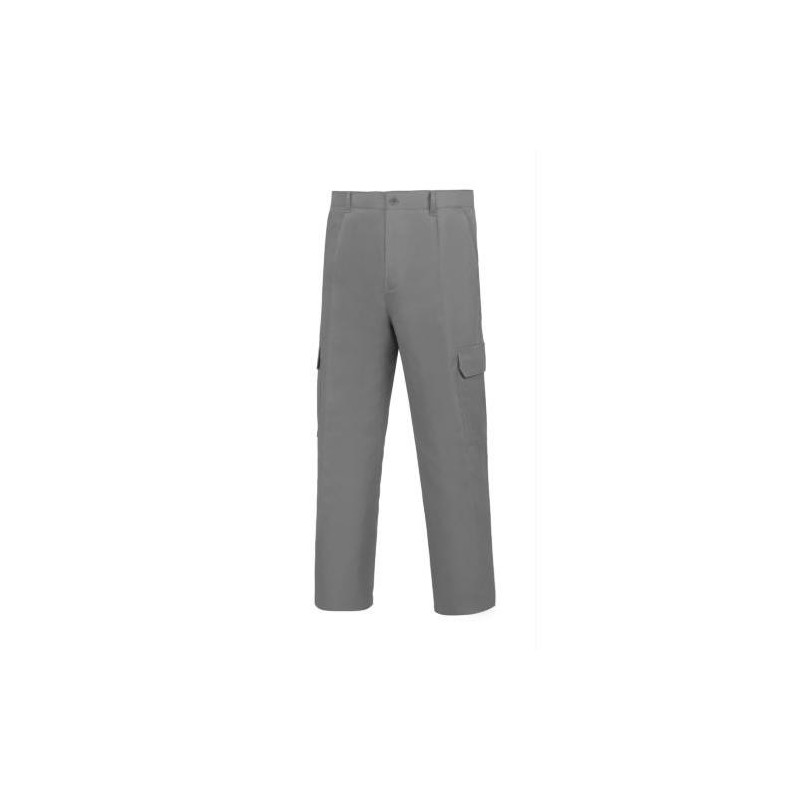 PANTALON MULTIBOLSILLOS TERGAL GRIS 56