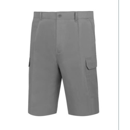 BERMUDA MULTIBOLSILLOS TERGAL GRIS 38