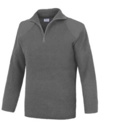 JERSEY CUELLO ALTO C/CREMALLERA GRIS JCC200GR- XL
