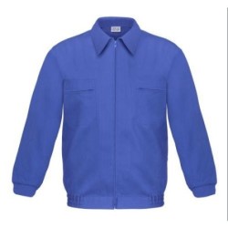 CAZADORA CON CREMALLERA AZULINA TALLA 50
