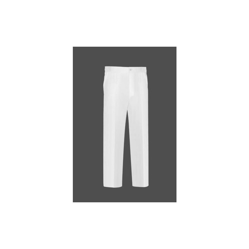 PANTALON GOMA/CREMALLERA BLANCO PSU92- 4