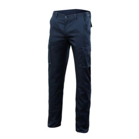 PANTALON ALGODON/FIBRA/POLIESTER STRETCH NEGRO T46