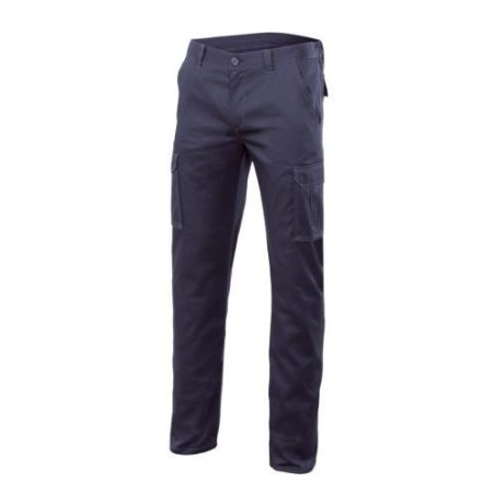 PANTALON ALGODON/FIBRA/POLIESTER STRETCH MARINO 52