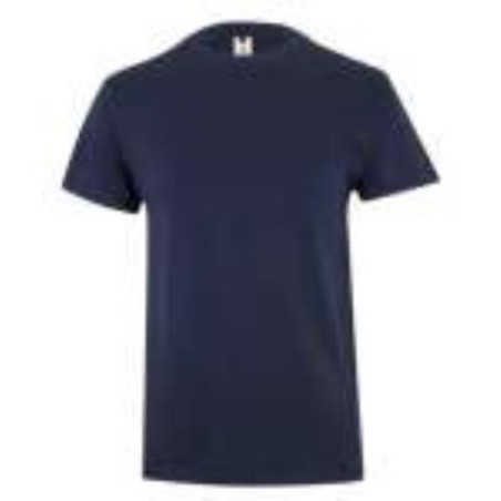 CAMISETA MANGA CORTA 155 G/M2 COLOR NAVY TALLA S