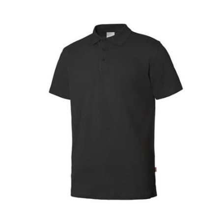 POLO STRETCH MC HOMBRE NEGRO 3XL