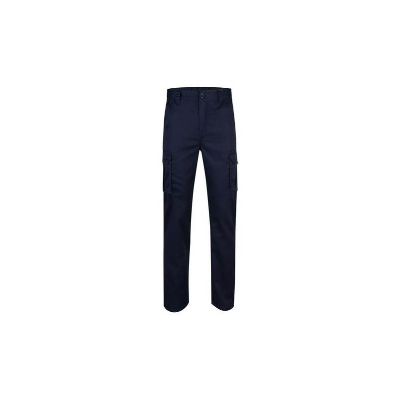 PANTALON STRETCH COLOR AZUL NAVY TALLA 40 103002