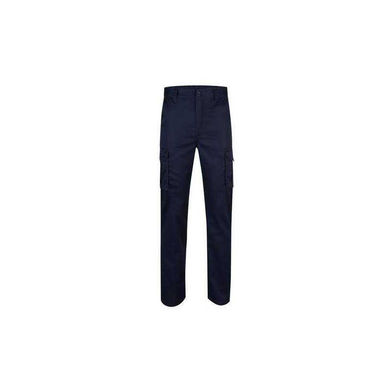 PANTALON STRETCH COLOR AZUL NAVY TALLA 44 103002S