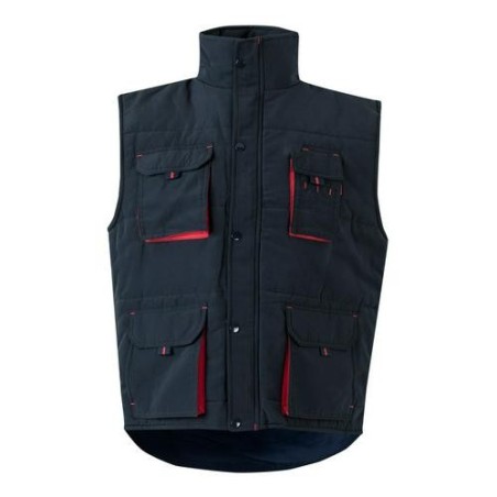 CHALECO ACOLCHADO BICOLOR  AZUL/ROJO T.XL 205902