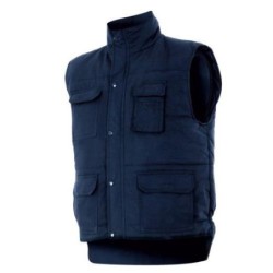 CHALECO MULTIBOLSILLO ACOLCH.AZUL NAVY P108 61 2XL