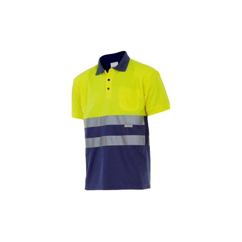 POLO BICOLOR ALTA VISIBILIDAD M/CORTA 173 70 T- M