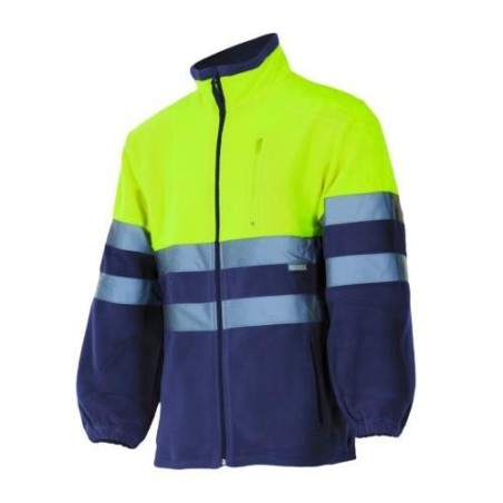 CHAQUETA POLAR BICOLOR A.V. 183 70 T-2XL