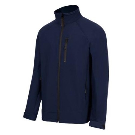 CHAQUETA SOFT SHELL AZUL NAVY P206005 61 T- XL