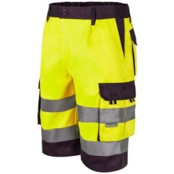 BERMUDA ALTA VISIBILIDAD AMA.FLUOR/MARINO T- L