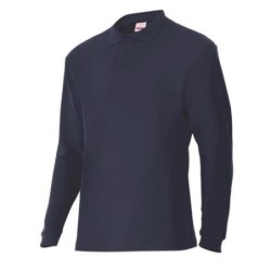 POLO MANGA LARGA AZUL NAVY P105503 61 T-2XL