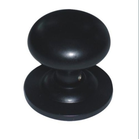 POMO PUERTA 70MM. LISO NEGRO 10009 NE