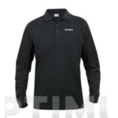 POLO MANGA LARGA OPTIMUS ANTRACITA XXL