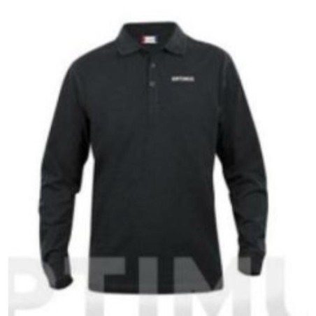 POLO MANGA LARGA OPTIMUS ANTRACITA M
