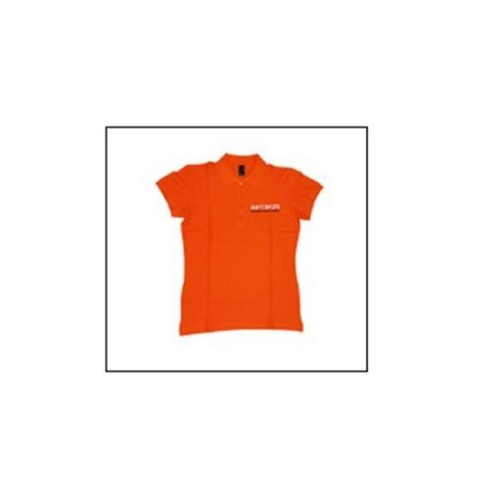 POLO CHICA MANGA CORTA OPTIMUS NARANJA T M