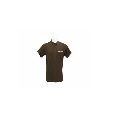 POLO CHICO M/CORTA OPTIMUS MARRON (ALMACEN) S