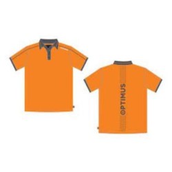 POLO CHICO MANGA CORTA NARANJA OPTIMUS T M