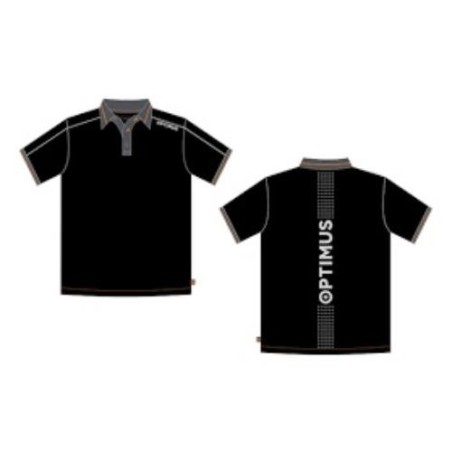 POLO CHICO MANGA CORTA OPTIMUS NEGRO T L
