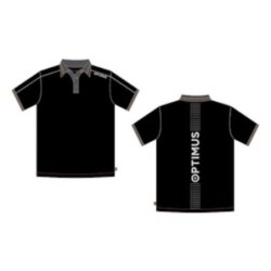 POLO CHICO MANGA CORTA NEGRO OPTIMUS T XL