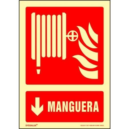CARTEL PVC LUMINISCENTE MANGUERA 602829PF