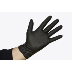 GUANTE ONDULADO JUMBO NEGRO - TALLA M