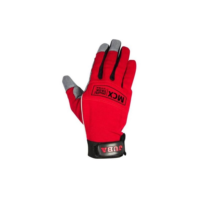 GUANTE MECANICO SINTETICO MECANIX ROJO T/8 PAR