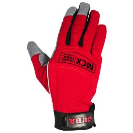 GUANTE MECANICO SINTETICO MECANIX ROJO T/8 PAR