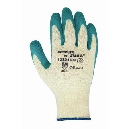 GUANTE POLIES./ALGODON+PALMA LATEX T10 122210G PAR
