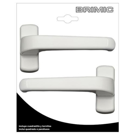JUEGO MANILLA 6800 ALUMINIO BLANCO (BL.) 17080