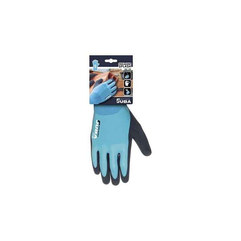GUANTE NYLON/LATEX FEEL&GRIP SPLASH H259/7