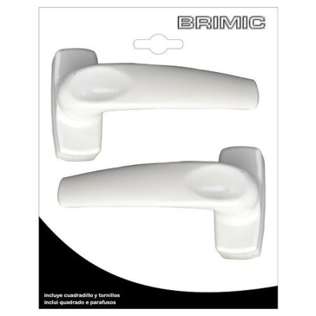 JUEGO MANILLA 6802 ALUMINIO BLANCO (BL.) 17083
