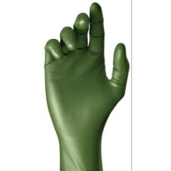 GUANTE NITRILO GRIPPAZ VERDE H580 MG/9 (CAJA-10)