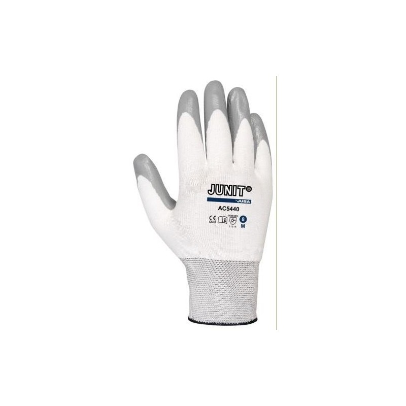 GUANTE POLIAMIDA+NITRILO JUNIT AC5-440/10 T-10 PAR