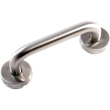 MANILLON CON ROSETA 200X19MM INOX. 28200