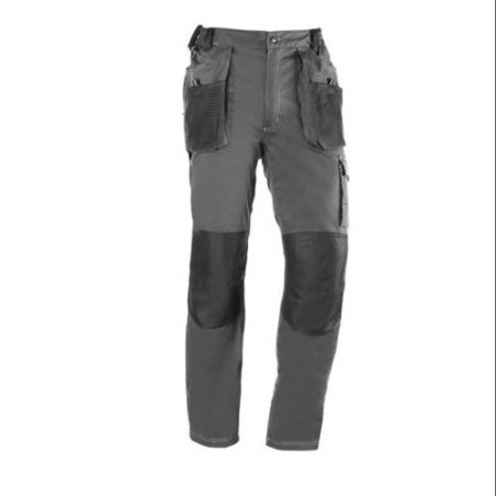 PANTALON MULTIBOLSILLOS FLEX GRIS/NEGRO 171-M