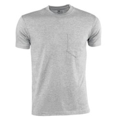 CAMISETA CON BOLSILLO GRIS 633 XL
