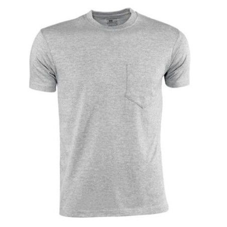 CAMISETA CON BOLSILLO GRIS 633 XL