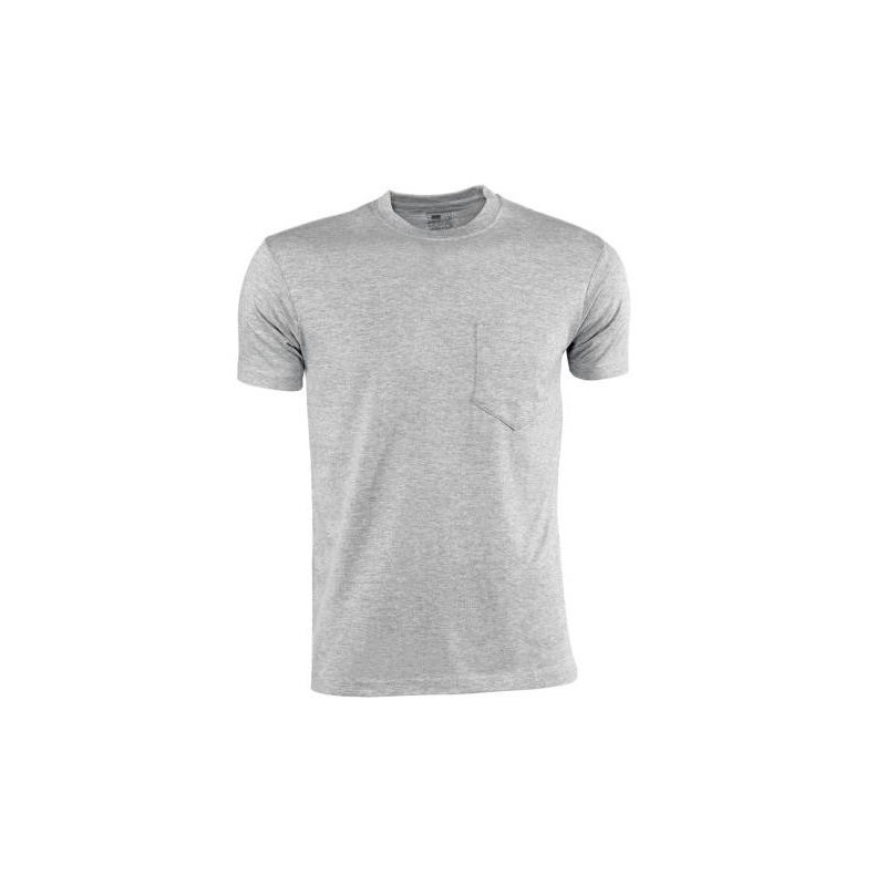 CAMISETA CON BOLSILLO GRIS 633 XXL