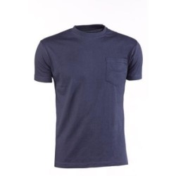 CAMISETA CON BOLSILLO MARINO 634 L