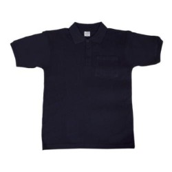 POLO DOUBLE TUCK CON BOLSILLO MARINO 644 S